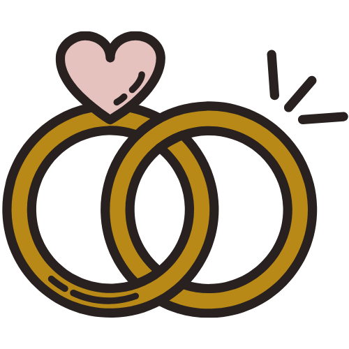 wedding rings icon