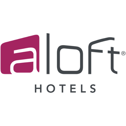 Logo of Aloft Hotels where DaHeart Productions performed Tampa Bay Wedding DJ Services
