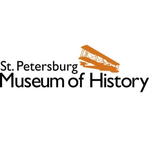 Logo of St. Petersburg Museum of History where DaHeart Productions performed Tampa Bay Wedding DJ Services
