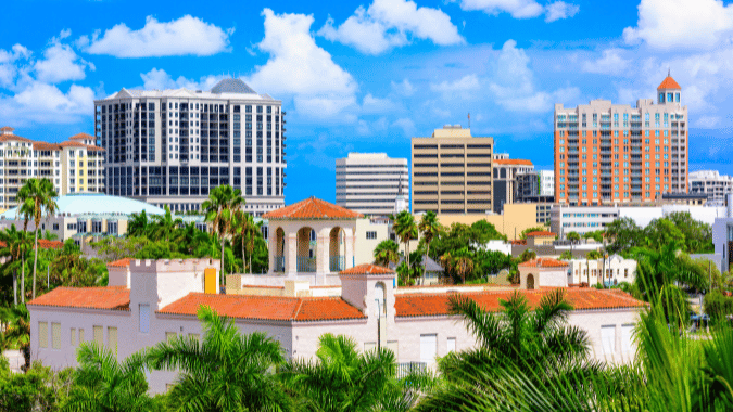 DaHeart Productions location showing the downtown Sarasota, FL area